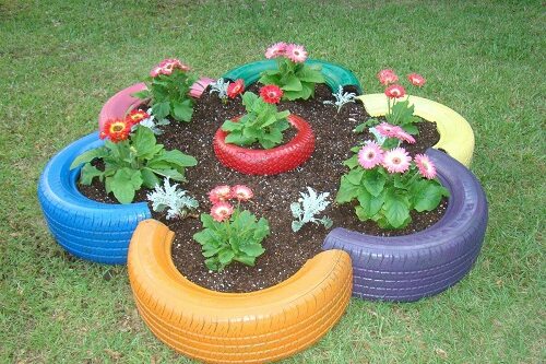 Tire Gardens